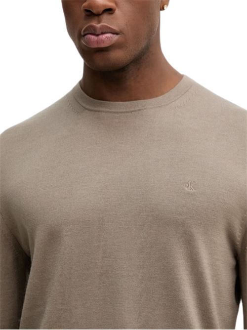 Maglioncino 100% lana merino Calvin Klein | LV04LB305GGPF